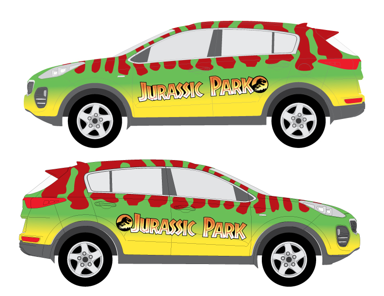Jurassic Park Car