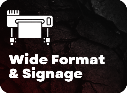 Wide Format & Signage Button